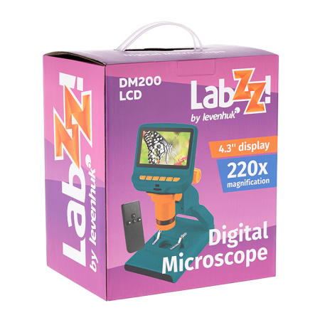 Микроскоп цифровой Levenhuk LabZZ DM200 LCD